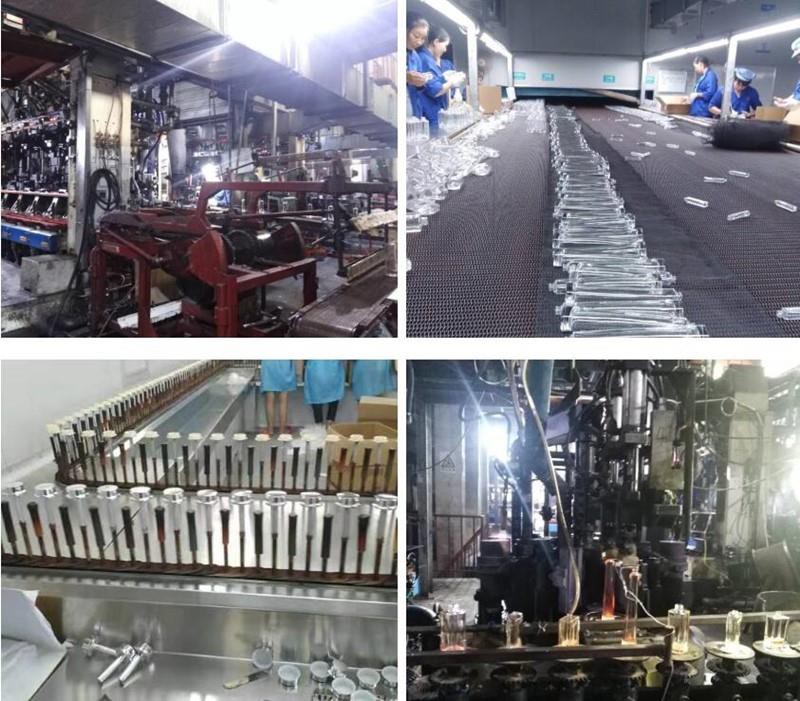 Glass perfume bottle factory