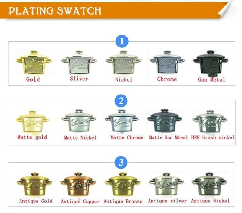 Color options for zamac cap