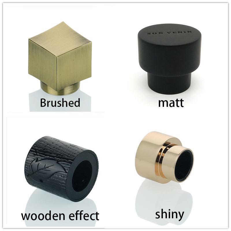 Surface treatmen for zamac cap