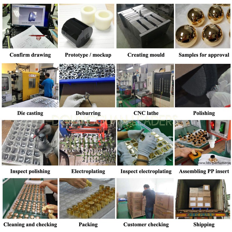 Production Process of Spherical Round Ball Shape Perfume Zamac Cap Production Process of Spherical Round Ball Shape Perfume Zamac Cap