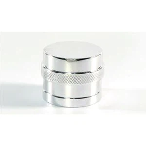 Silver Enpresyon aliminyòm Cap pafen