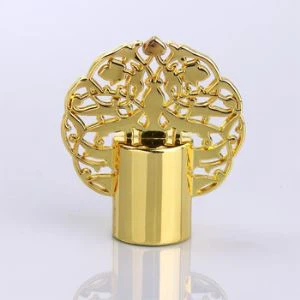 Crown Elegant Zamac Parfum Cap