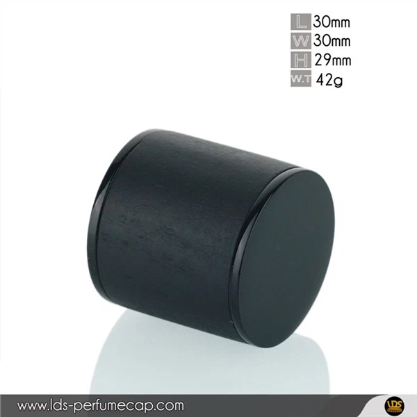 Nwa metal pafen bouchon ak bwa