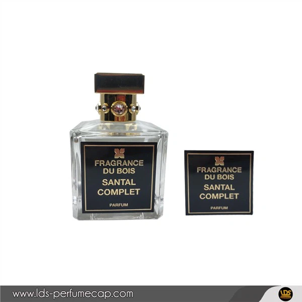 Liksye pafen aliminyòm plak etikèt