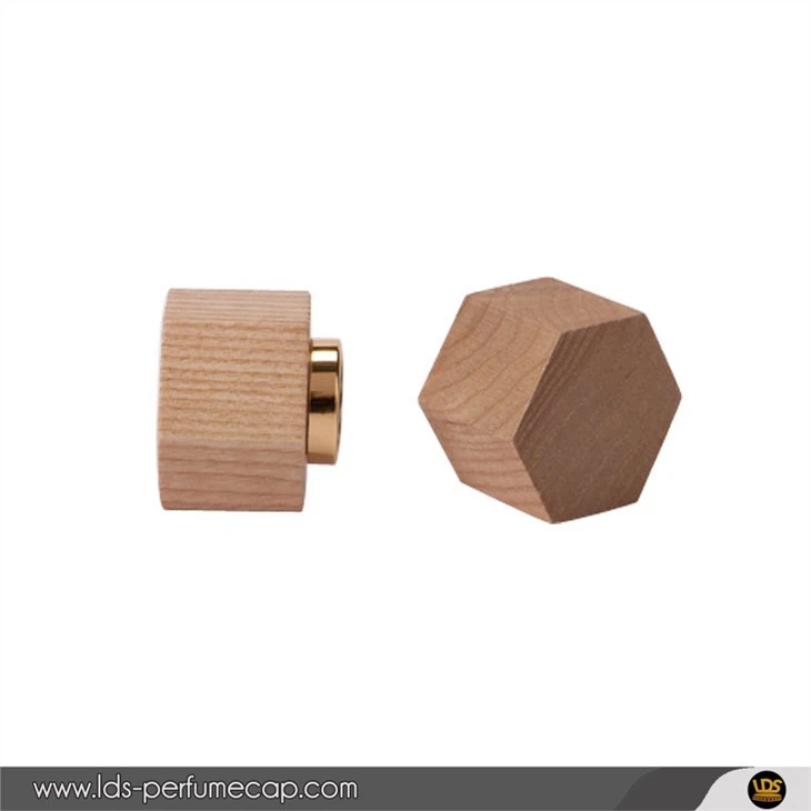 Custom Wood And Plastic For Perfume Cap