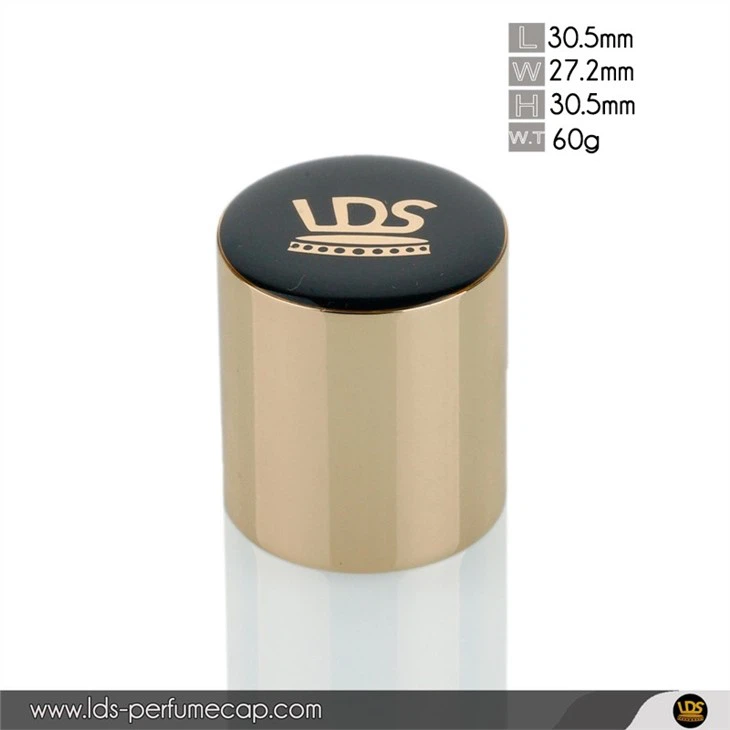 Customized Luxury Quality Zamac Perfume Bottle Cap