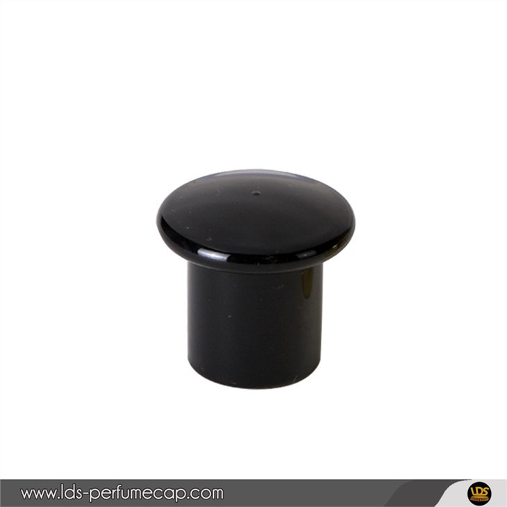 Bouchon pafen plastik ak logo an relief