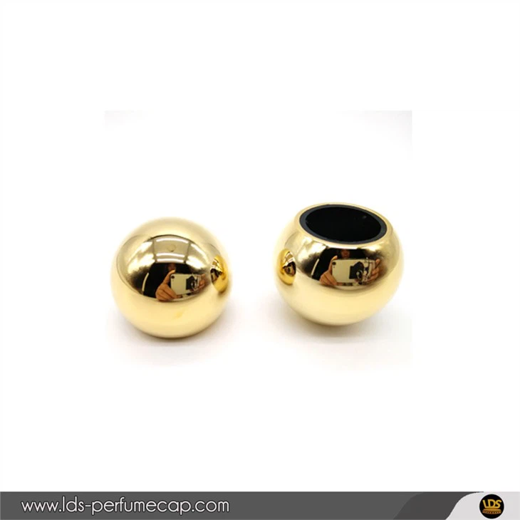 Round pafen Zamak bouchon fòm ak divès koulè ki disponib