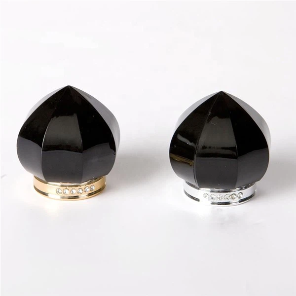 Chire fòm nwa plastik pafen Cap