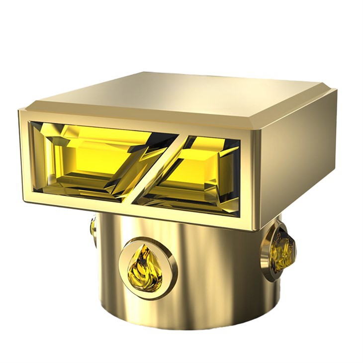 Zenk alyaj kristal boutèy boutèy boutèy